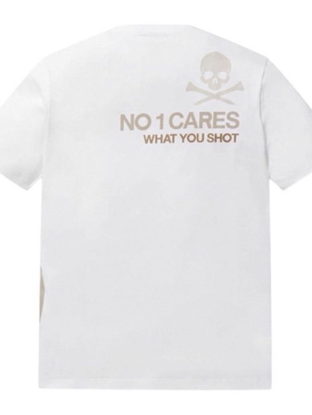 G/FORE Circle Gs Performance Golf Tee White L NWOT Skull No 1 Cares Graphic - Picture 4 of 15